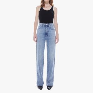 Mother Denim High Waisted Tunnel Vision Sneak size 34